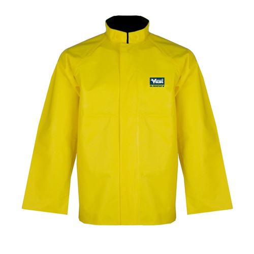 Picture of Viking® 5110 Series Yellow Journeyman PVC Rain Suit Jacket - Large