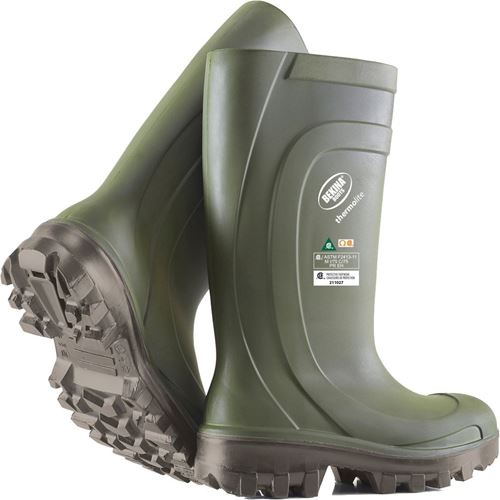 Picture of Bekina® Thermolite® Z090GG Green Insulated Polyurethane Boots - Size 7
