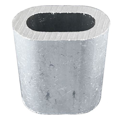 Picture of Duplex Aluminum Oval Sleeves - 5/8"
