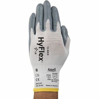 Picture of Ansell HyFlex® 11-800 Foam Nitrile Coated Light Duty Glove - Size 10