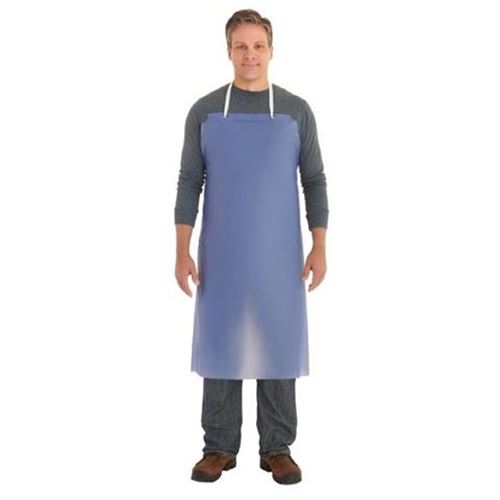 Picture of Ansell Blue Disposable 6 Mil Vinyl Apron