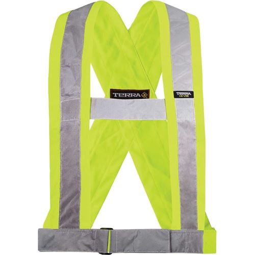 Picture of TERRA® Hi-Vis Yellow Safety Sash