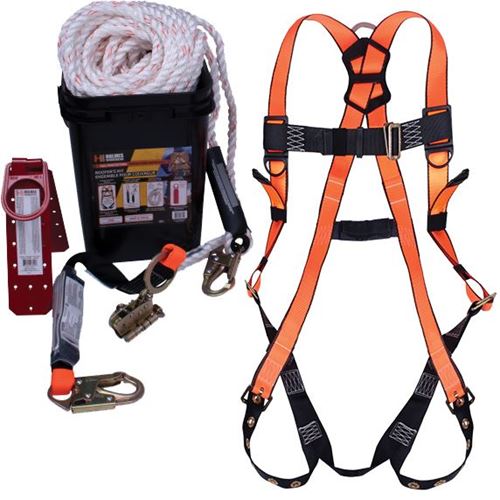 Picture of H SERIES™ Roofer's Kit with Tongue Buckle Harness