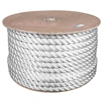 Picture of Barry & Boulerice® 3-Strand Twisted White Nylon Rope - 5/8"