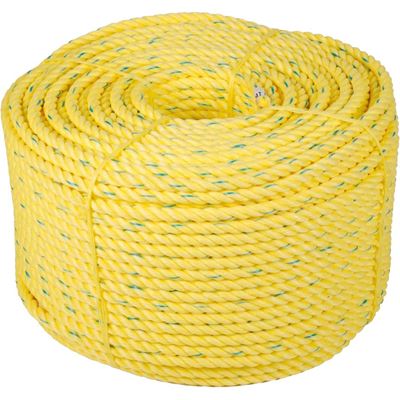 Picture of Barry & Boulerice® 3-Strand Twisted Yellow Polypropylene Rope - 3/4"