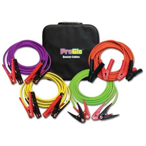 Picture of Pro Glo® 400 AMP Green Consumer Series Booster Cables - 2 Ga x 25'
