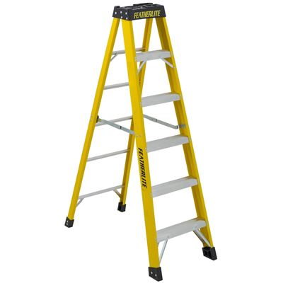 Picture of Featherlite Series 6900 Extra Heavy Duty Fibreglass Step Ladder