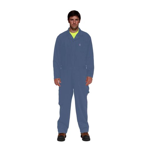 Picture of Stalworth Style 761 Postman Blue Standard Poly/Cotton Coverall - Size 46R