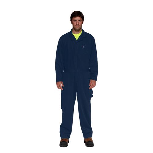 Picture of Stalworth Style 761 Navy Standard Poly/Cotton Coverall - Size 42T