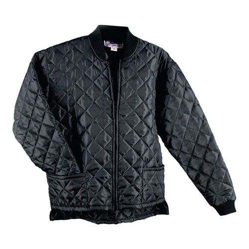 Picture of Ground Force® Style 784GF Black Quilted Freezer Jacket - Small