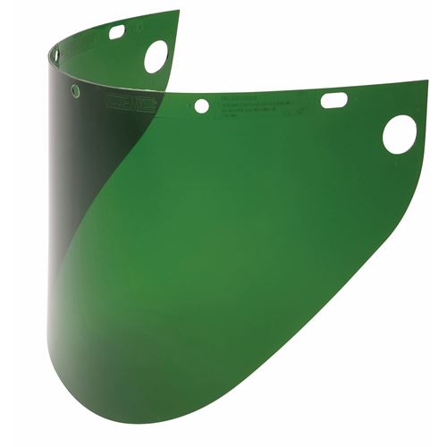 Picture of Fibre-Metal® Dark Green F500 Extended Faceshield Windows