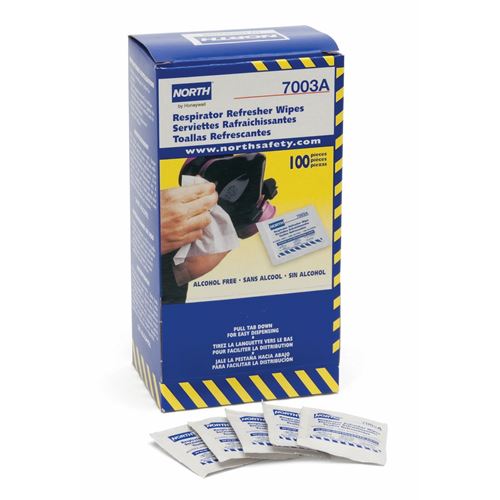 Picture of North by Honeywell Respirator Refresher Wipe Pads