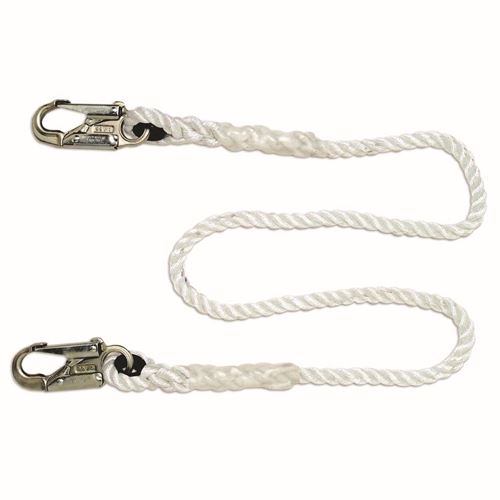 Picture of North by Honeywell 8' Nylon Rope Lanyards - 2 Double-Locking Snap Hooks