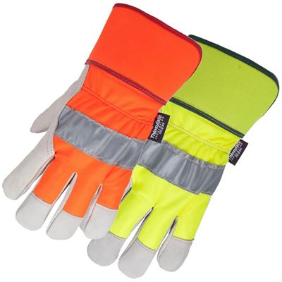 Picture of Horizon™ Hi-Vis Cowhide One-Piece Thinsulate™ Lined Work Gloves