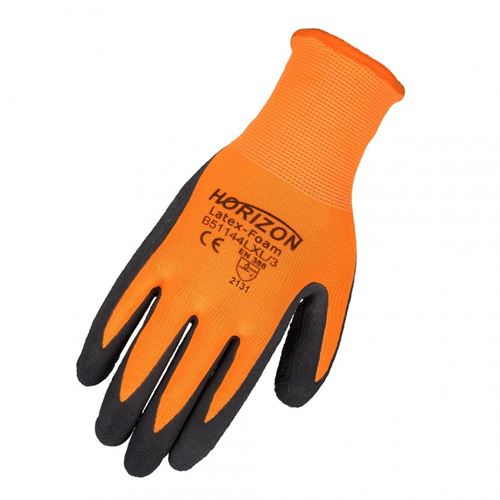 Picture of Horizon™ Hi-Vis Orange Latex Foam Coated Gloves