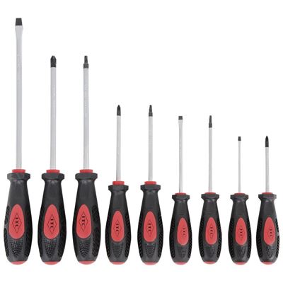 Picture of ITC® Screwdriver Set with Ergonomic Handle - 9 Piece