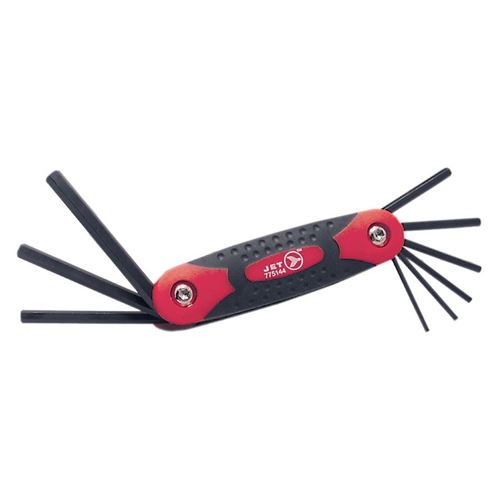 Picture of JET SAE Folding Hex Key Set - 7 Pieces