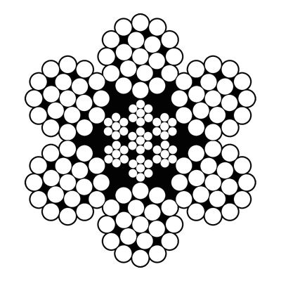 Picture of Macline 6x19/6x26 IWRC EIPS Galvanized Wire Rope