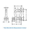 Picture of Macline Screw Pin Anchor Shackles