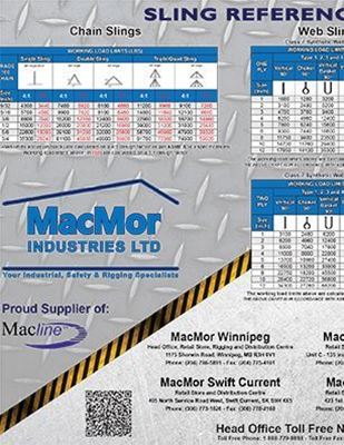 Picture for MacMor - Sling Reference Chart