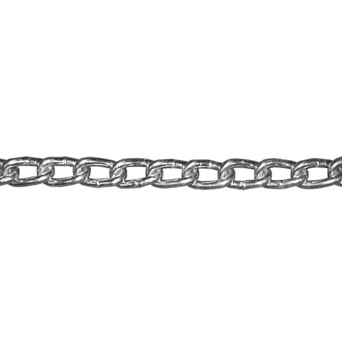 Picture of Macline Size 4 Zinc Plated Twist Link Machine Chain - 100' Reel