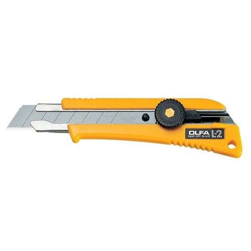 Picture of OLFA® L-2 Ratchet-Lock Utility Knife with Inset Grip