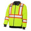 Picture of Work King® S241 Lime Green Duck/Safety Reversible Jacket - Medium