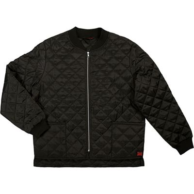 Picture of Tough Duck WJ25 Black Quilted Freezer Jacket - Small