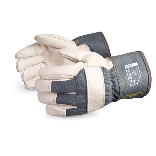 Picture of Superior Glove Endura® Cowgrain Foam-Lined Winter Fitters Gloves - One Size