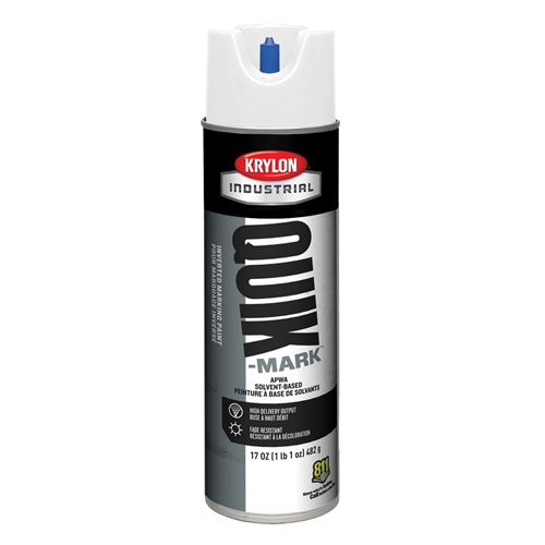 Picture of Krylon® Quik-Mark™ Solvent-Based Inverted Marking Paint - White