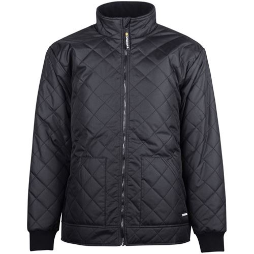 Picture of TERRA® Black Quilted Freezer Jacket