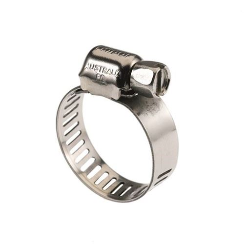 Picture of Tridon Gear Clamp MAH Series - Perforated, All Stainless - 7/32" - 5/8"
