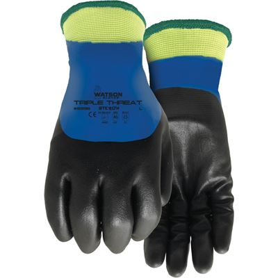 Picture of Watson 9398 Stealth Triple Threat Coated Winter Gloves - Medium