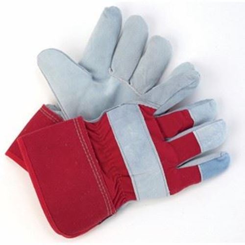 Picture of Wayne Safety Split Leather Gloves with Fleece/Foam Lining - One Size